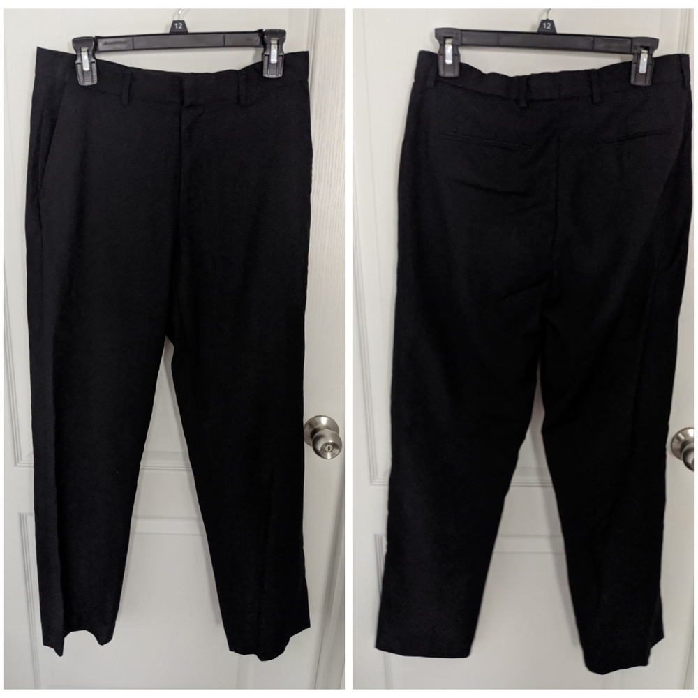 Men's Calvin Klein black dress pants